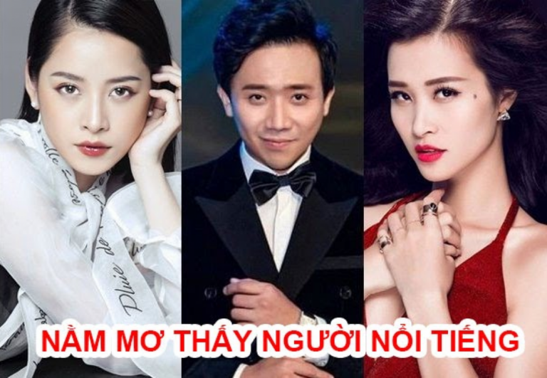 mơ thấy người nổi tiếng